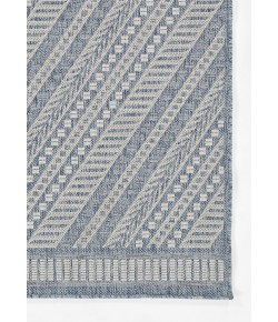 Momeni Hampton Ham-3 Blue Area Rug 4 ft. 1 in. X 6 ft. Rectangle