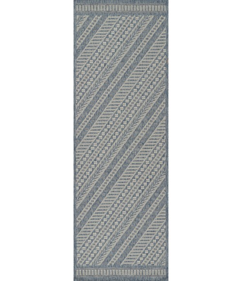 Momeni Hampton Area Rug HAM-3 Blue 4'1 X 6'