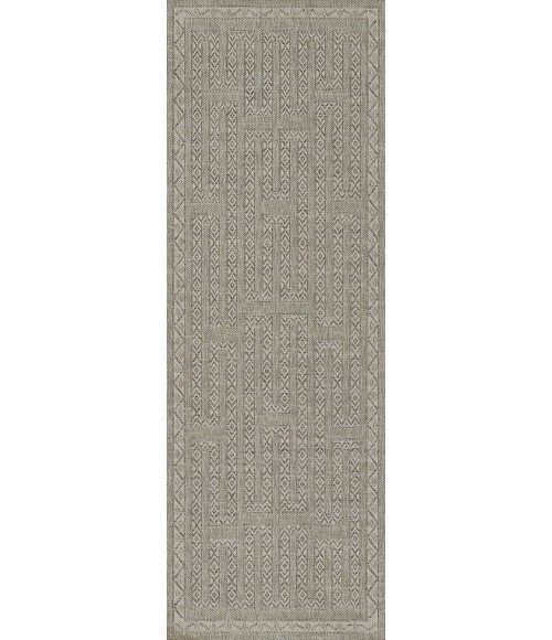Hampton Area Rug Momeni Hampton Area Rug HAM-8 Grey 8' X 10'