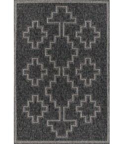 Momeni Hampton Ham-9 Black Area Rug 8 ft. X 10 ft. Rectangle