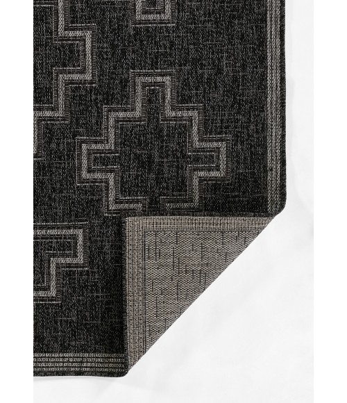 Momeni Hampton Area Rug HAM-9 Black 5'3 X 7'
