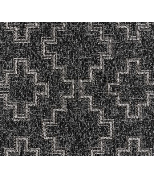 Momeni Hampton Area Rug HAM-9 Black 5'3 X 7'
