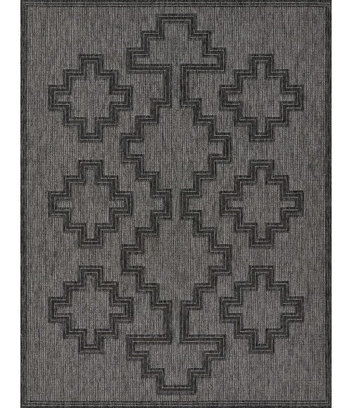 Momeni Hampton Area Rug HAM-9 Charcoal 2' X 3'