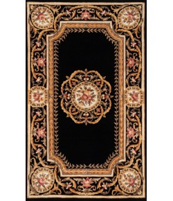 Momeni Harmony-2 Hai12 Black Area Rug 6 ft. X 6 ft. Octagon