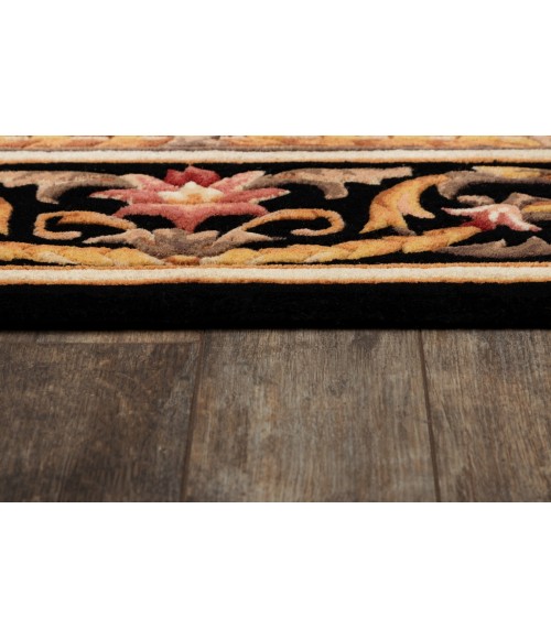 Momeni Harmony India Area Rug HAI12 Black 6' X 6' Octagon