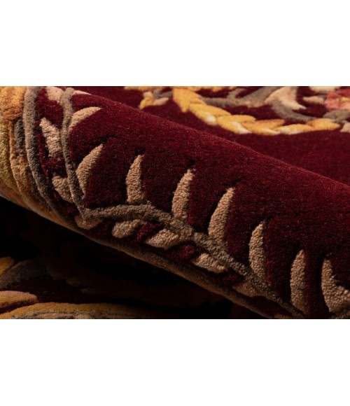 Momeni Harmony India Area Rug HAI12 Burgundy 2' X 3'