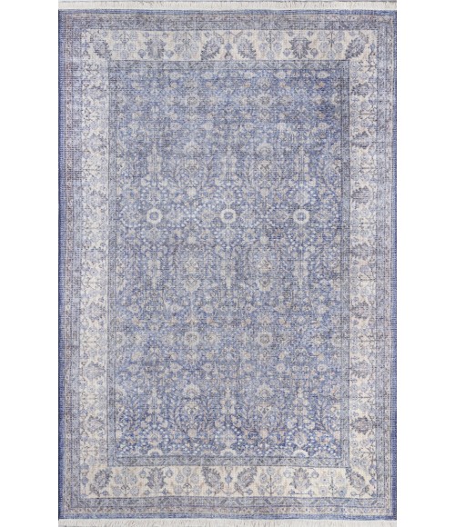 Momeni Helena HEL-4 Blue 2'6" X 8' Runner Area Rug