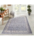 Momeni Helena HEL-4 Blue 2'6" X 8' Runner Area Rug