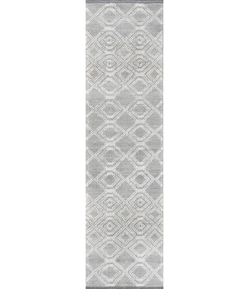 Momeni Hermosa Area Rug HRM-1 Grey 2'3 X 8' Runner