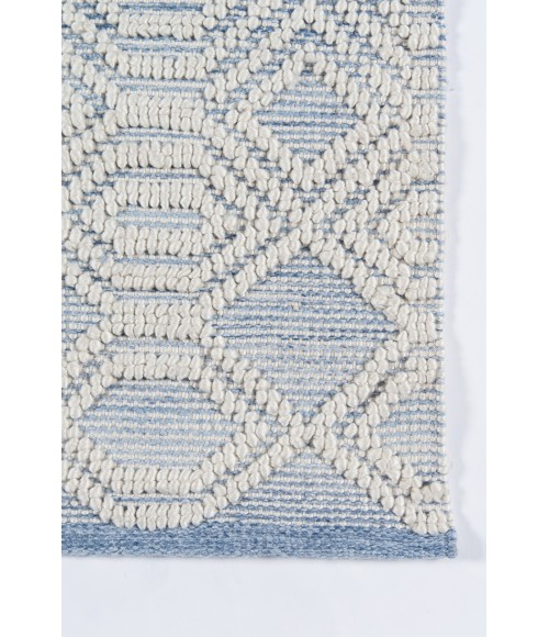 Momeni Hermosa Area Rug HRM-1 Light Blue 2'3 X 8' Runner