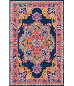 Momeni Ibiza Ibi-1 Navy Area Rug 8 ft. X 10 ft. Rectangle