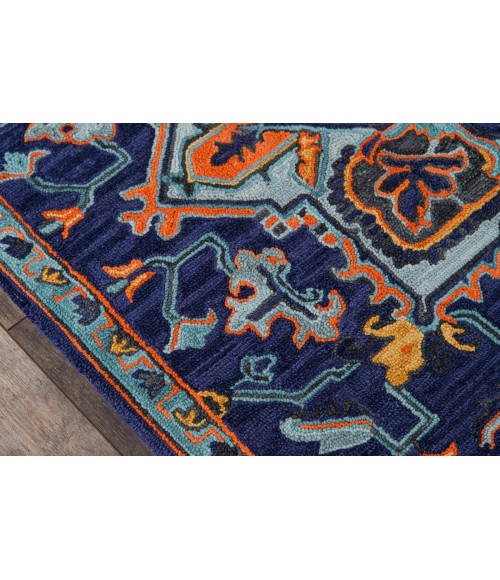Momeni Ibiza Area Rug IBI-2 Navy 3' X 5'