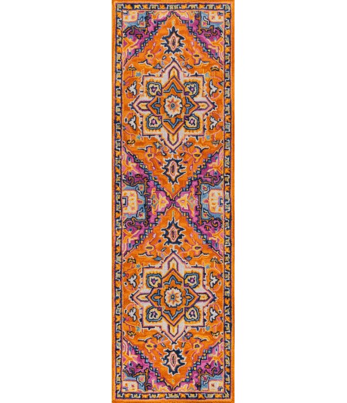 Momeni Ibiza Area Rug IBI-2 Orange 5' X 8'
