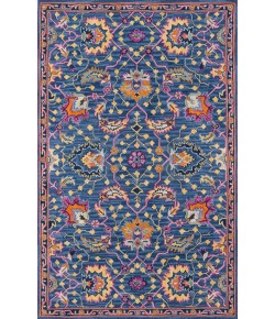 Momeni Ibiza Ibi-3 Blue Area Rug 2 ft. 3 in. X 7 ft. 10 in. Runner