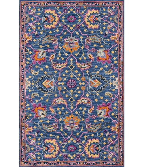 Momeni Ibiza Area Rug IBI-3 Blue 2'3 X 7'10 Runner