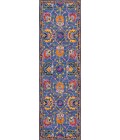 Momeni Ibiza Area Rug IBI-3 Blue 2'3 X 7'10 Runner
