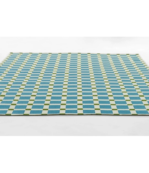 Novogratz Icon Blue ICN-1 8 ft. 10 in. X 11 ft. 10 in. Rect. Rug
