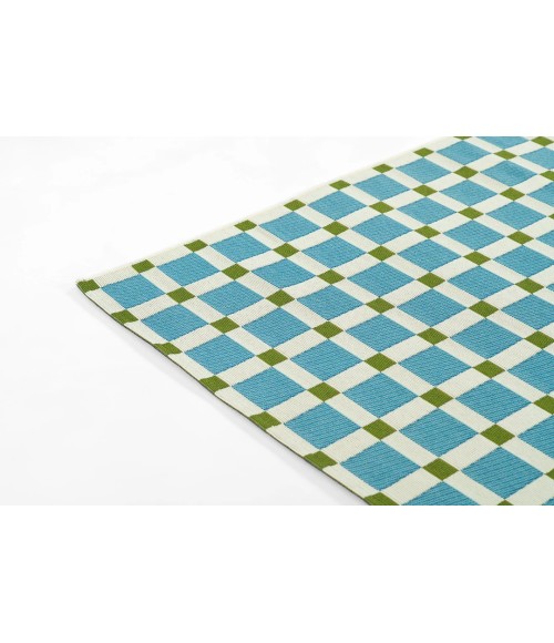 Novogratz Icon Blue ICN-1 8 ft. 10 in. X 11 ft. 10 in. Rect. Rug