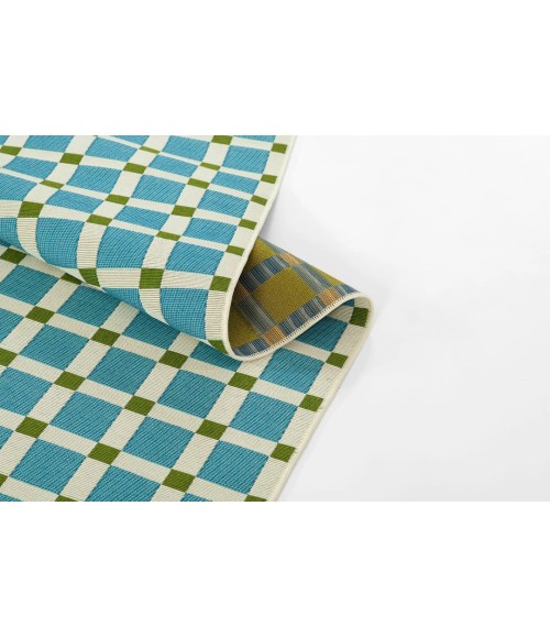 Novogratz Icon Blue ICN-1 8 ft. 10 in. X 11 ft. 10 in. Rect. Rug