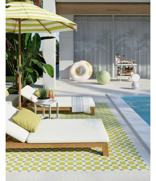 Novogratz Icon Green ICN-1 8 ft. 10 in. X 11 ft. 10 in. Rect. Rug