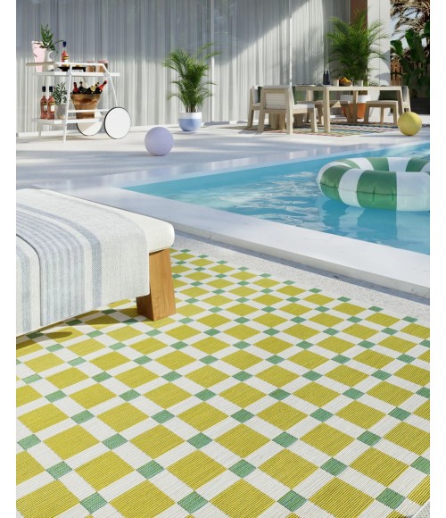 Novogratz Icon Green ICN-1 8 ft. 10 in. X 11 ft. 10 in. Rect. Rug