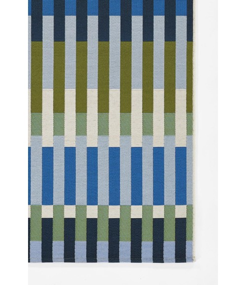 Novogratz Icon Blue ICN-2 5 ft. 3 in. X 7 ft. 6 in. Rect. Rug