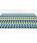 Novogratz Icon Blue ICN-2 5 ft. 3 in. X 7 ft. 6 in. Rect. Rug