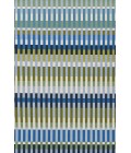 Novogratz Icon Blue ICN-2 5 ft. 3 in. X 7 ft. 6 in. Rect. Rug