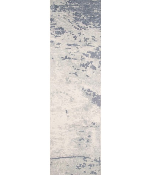 Momeni Illusions Area Rug IL-03 Blue 5' X 7'6