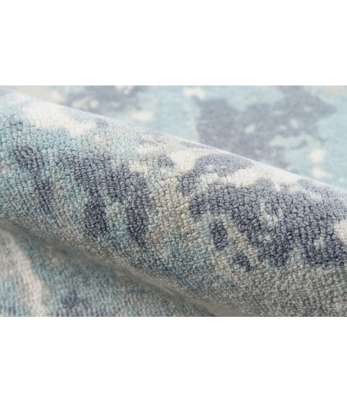 Illusions Area Rug Momeni Illusions Area Rug IL-04 Blue 8' X 11'