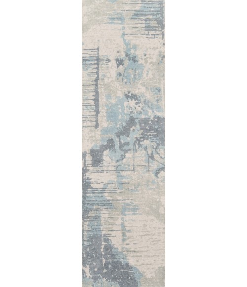 Illusions Area Rug Momeni Illusions Area Rug IL-04 Blue 8' X 11'