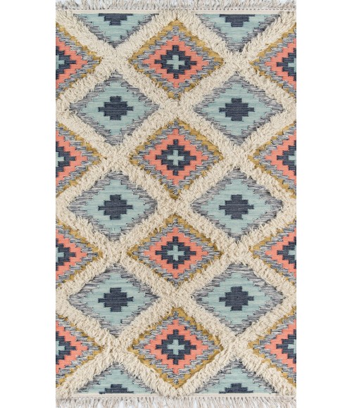 Momeni Indio Area Rug IND-2 Templin Multi 7'6 X 9'6