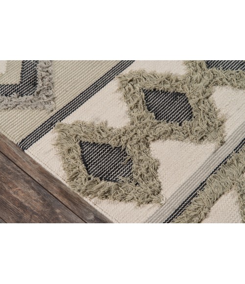 Indio Area Rug Momeni Indio Area Rug IND-4 Avalon Sage 3' X 5'