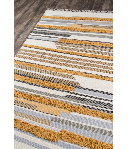 Momeni Indio Area Rug IND-6 Feliz Mustard 7'6 X 9'6