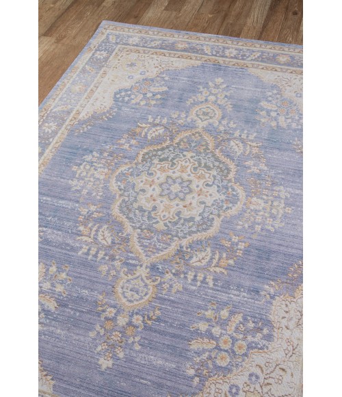 Momeni Isabella Area Rug ISA-1 Periwinkle 2'7 X 8' Runner