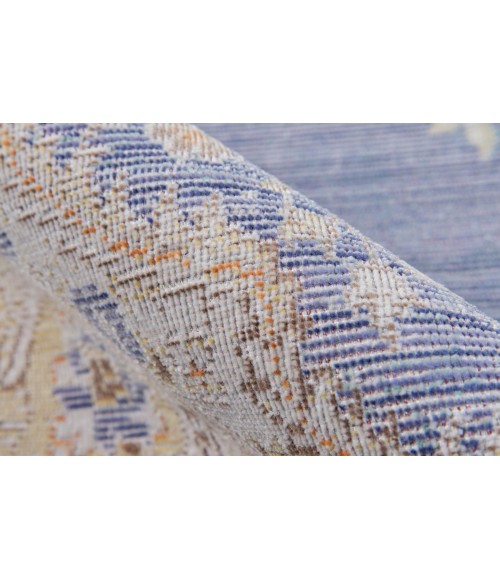 Momeni Isabella Area Rug ISA-1 Periwinkle 2'7 X 8' Runner