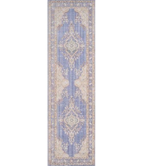 Momeni Isabella Area Rug ISA-1 Periwinkle 2'7 X 8' Runner