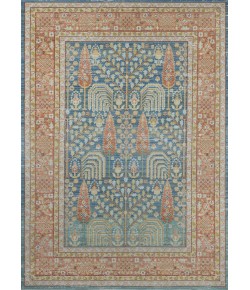 Momeni Isabella Isa-8 Blue Area Rug 2 ft. 7 in. X 8 ft. Runner