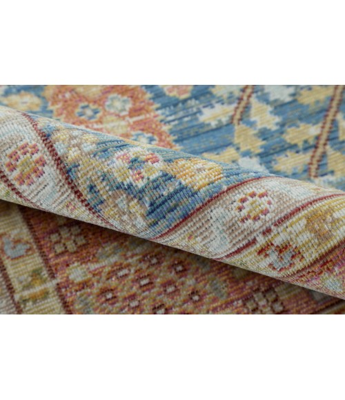 Momeni Isabella Area Rug ISA-8 Blue 2'7 X 8' Runner