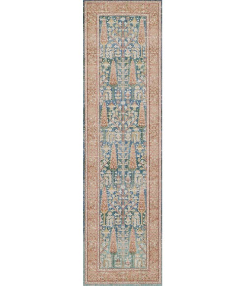Momeni Isabella ISA-8 Blue 5'3" X 7'3" Area Rug
