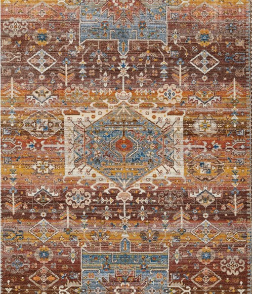 Izmir Area Rug Momeni Izmir Area Rug IZ-07 Multi 5' X 7'9