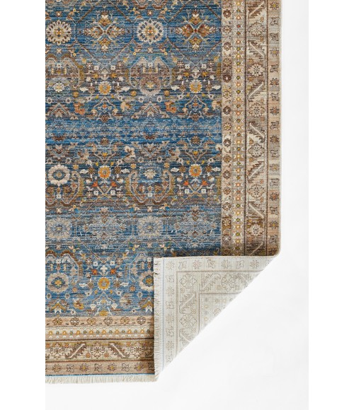 Momeni Izmir Area Rug IZ-08 Blue 5' X 7'9