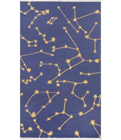 Momeni Jem Area Rug JEM-1 Stella Navy 5' X 7'6