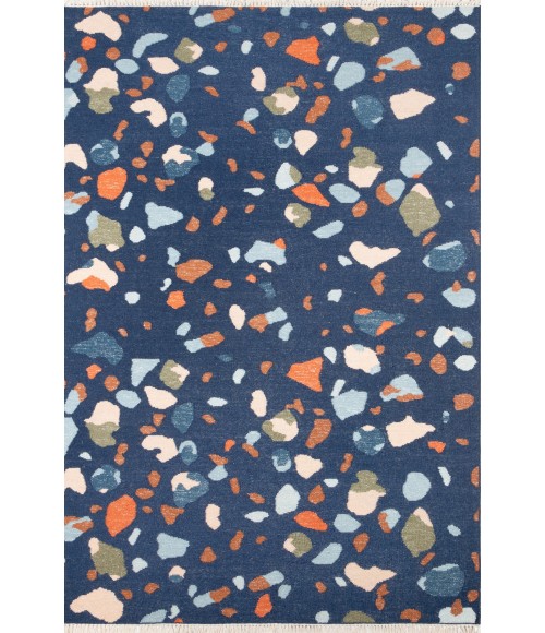 Momeni Jem Area Rug JEM-2 Terri Navy 2' X 3'
