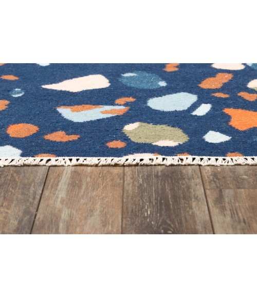 Momeni Jem Area Rug JEM-2 Terri Navy 2' X 3'