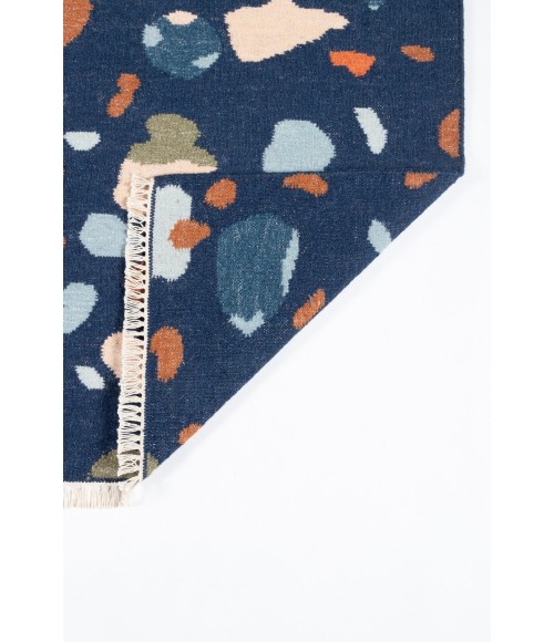 Momeni Jem Area Rug JEM-2 Terri Navy 2' X 3'