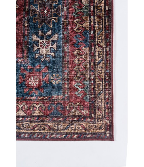Karachi Area Rug Momeni Karachi Area Rug KAR-1 Burgundy 3'6 X 5'6