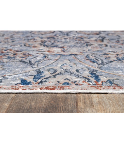 Karachi Area Rug Momeni Karachi Area Rug KAR-5 Light Blue 5' X 8'