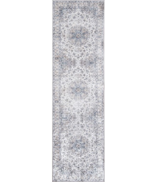 Karachi Area Rug Momeni Karachi Area Rug KAR-7 Grey 2' X 3'