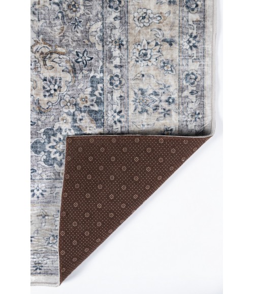 Karachi Area Rug Momeni Karachi Area Rug KAR-7 Grey 2' X 3'